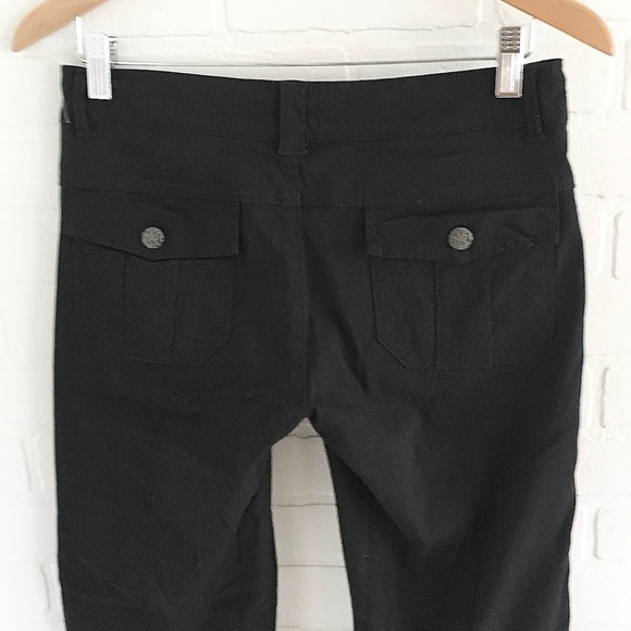 Prana Women’s Monarch Convertible Track Pants Black Nylon Pockets Cargo Eco 2 - Picture 10 of 11